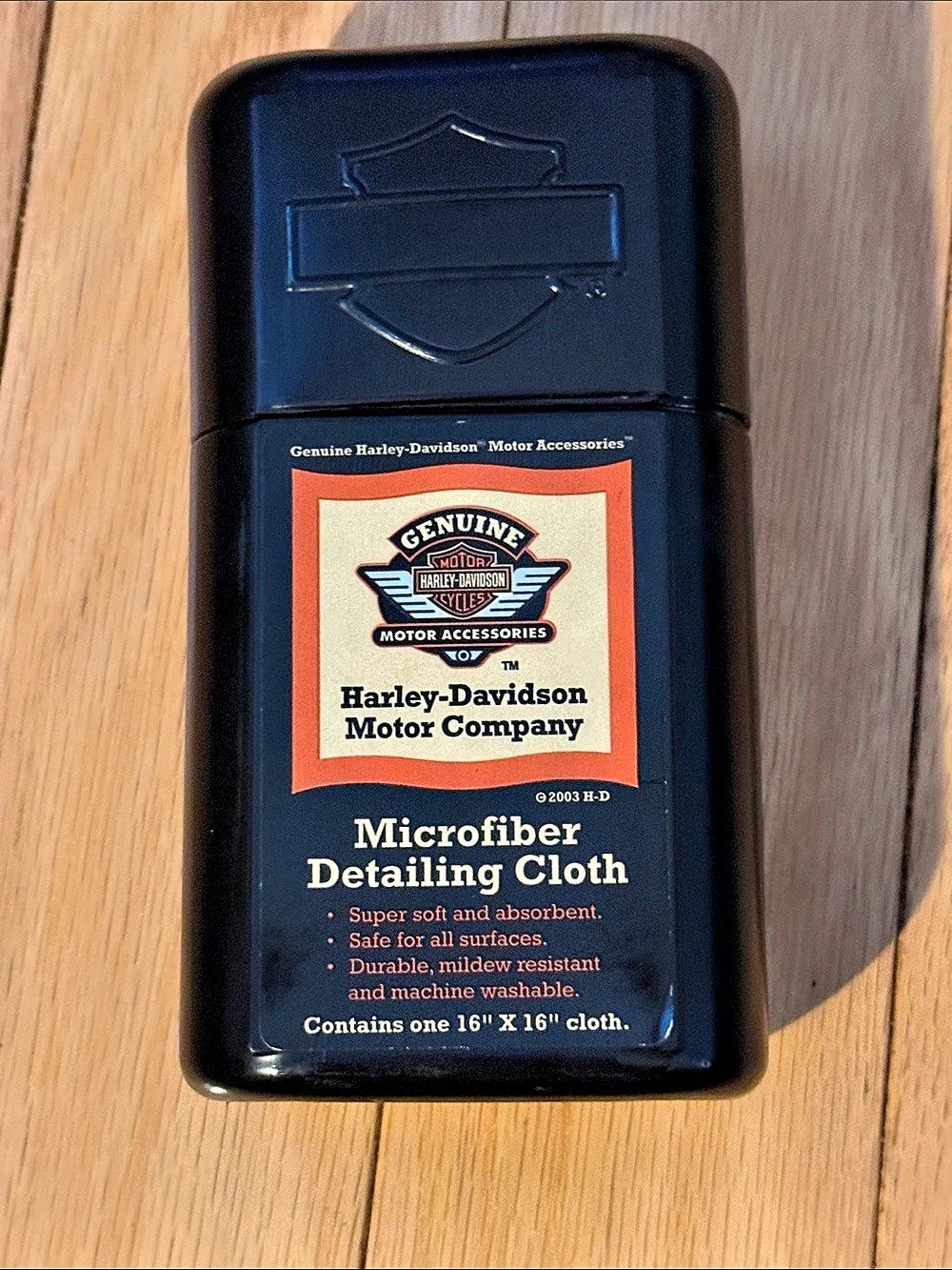 Harley-Davidson Microfiber Detailing Cloth Gray Microfiber Cloth Set *New*
